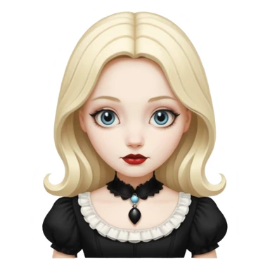 alice in wonderland gothic  sticker