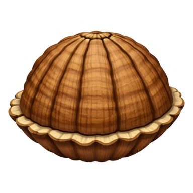 Walnut emoji. Just a walnut. sticker