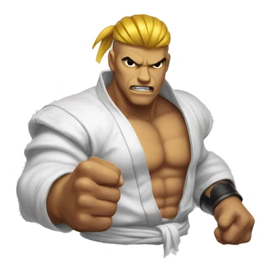 Blanca street fighter cerveza sticker