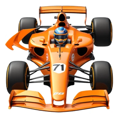 Make an f1 McLaren car sticker