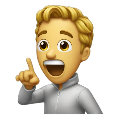 quelqu'un qui fait un dab sticker