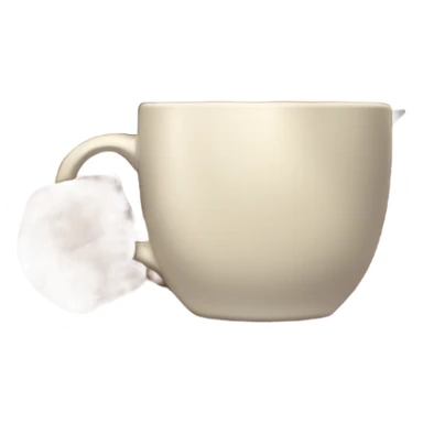 girl inside a blanket sipping coffee eyes closed with brown skin and red hair sticker