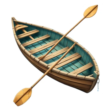 underwater row boat sticker