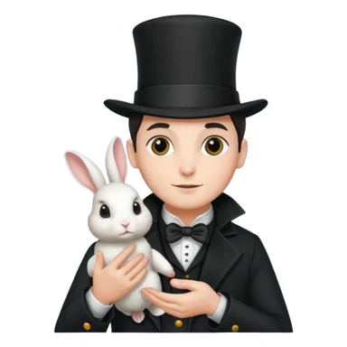 magician and pet sticker