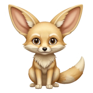 fennec fox sticker