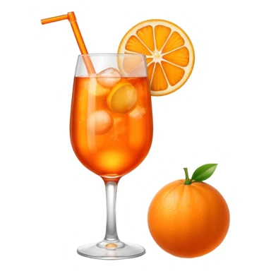 aperol spritz with text sticker
