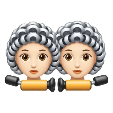 curlers sticker