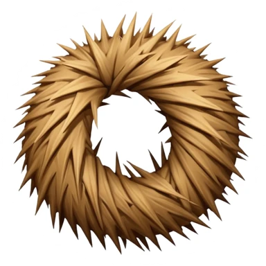 tumbleweed going from left to right sticker