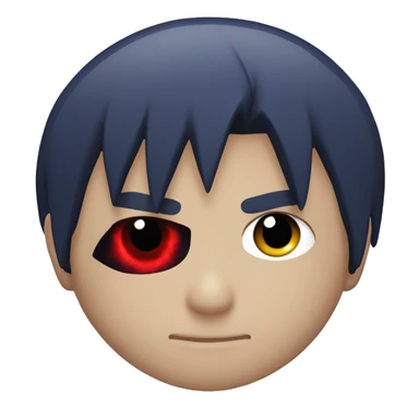 sasuke con sharingan sticker
