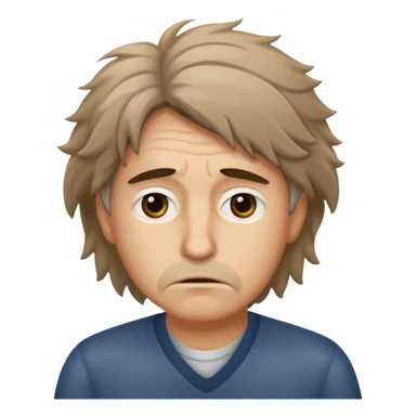 a shop owner who is not satisfied with local sales and is sad and tired of getting no response sticker