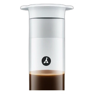 Aeropress with nike logo on it sticker
