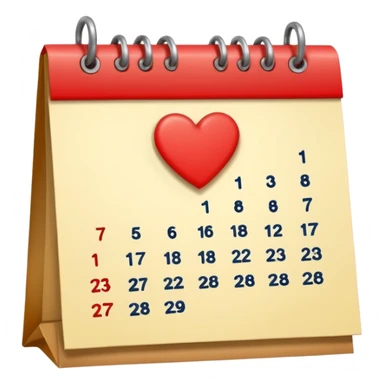 cute kalender , really light yellow/gold/brown themed with maybe a little heart on it. its paper in it and rings at the top of it where the paper is on. it needs to look like its drawed of smt and the rings at the top instead.  sticker