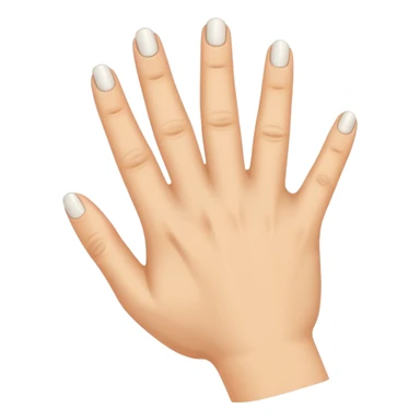 main signe hard rock mais avec juste l'annulaire plié sticker