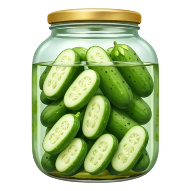 a jar of pickled cucumbers






 sticker
