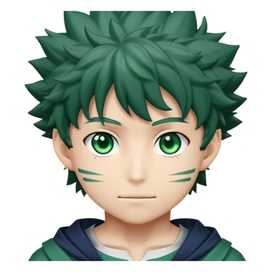 Izuku midoriya sticker