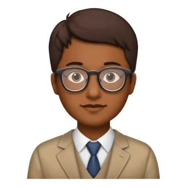 Caca avc des lunette sticker