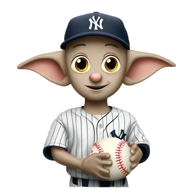 dobby with New York yankees ap sticker