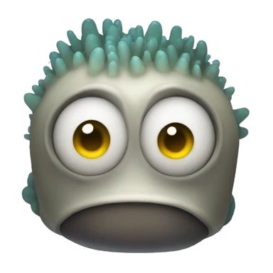 Barnacle face  sticker