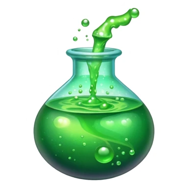 glitter toxic potion
 sticker