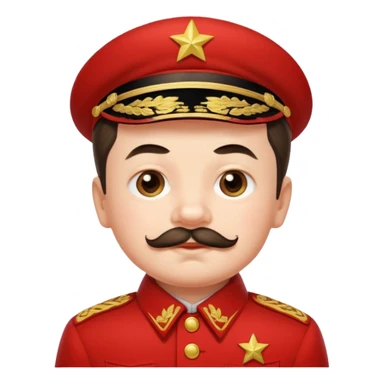 Stalin, cute, baby sticker