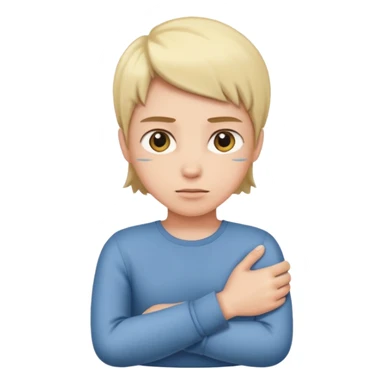 Person rolling sleeves sticker