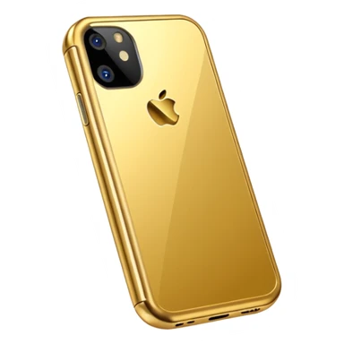 jeff koonz style gold cell phone sticker