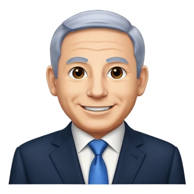 Benjamin Netanyahu sticker