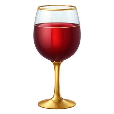 golden wine glass like holy grail sticker