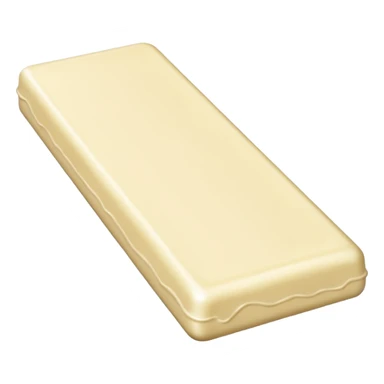 Chocolate blanco emoji sticker
