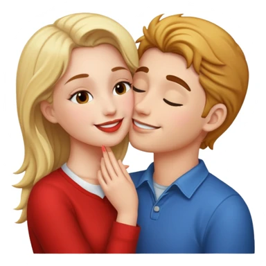 Kiss with love  sticker