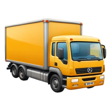 Lorry going too fast down a road sticker