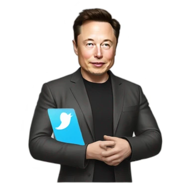 elon musk buying twitter sticker