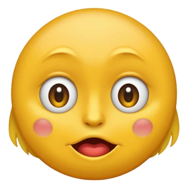 Un emoji heureux qui fait peur sticker