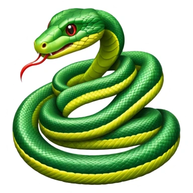 snake crawling  sticker
