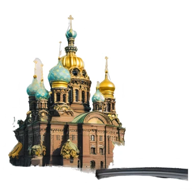 Saint-Petersburg city Russia sticker