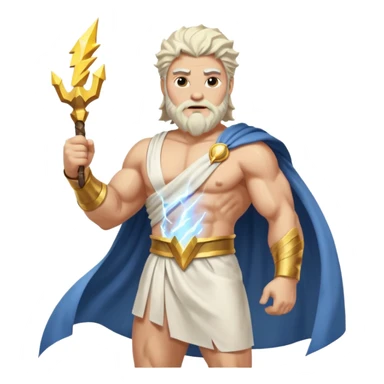 Zeus, God of Sky from Olympus Gods sticker