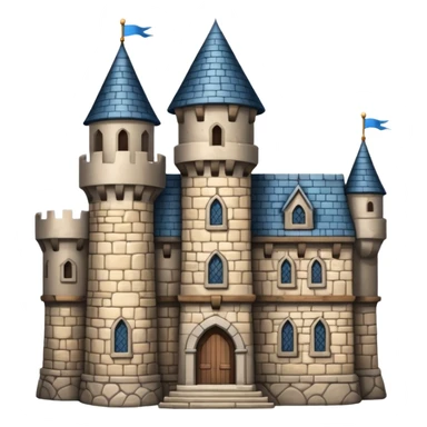 castle big house  sticker