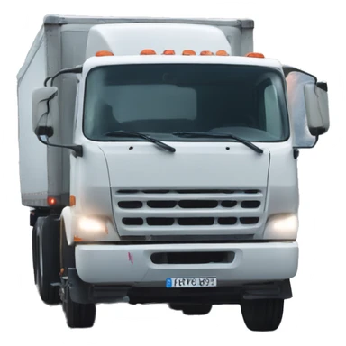 camion dans la neige sticker