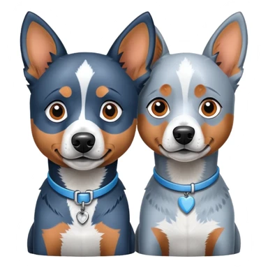 Bluey and Bingo  sticker