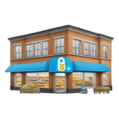 Albert heijn store sticker