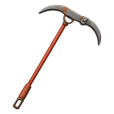 red metal classic crowbar sticker