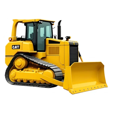 Bulldozer - CAT D6T (Model Year: 2021) (Iconic colour: Yellow) sticker