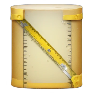 measure-water-block-with-yellow-ruler sticker