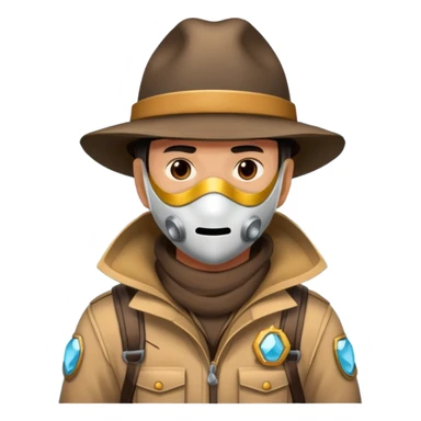 tragic maskcave exice road truckerplorer sticker