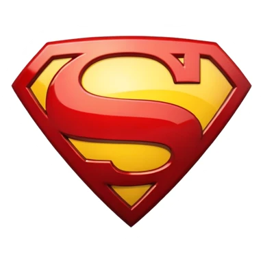 Superman logo sticker