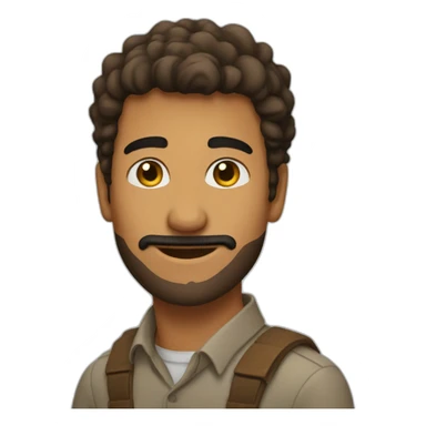 A real emoji of Othamn Alkhamis sticker