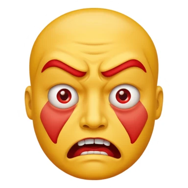 Temper Tantrum Emoji  sticker