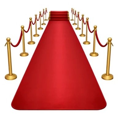 red carpet sticker