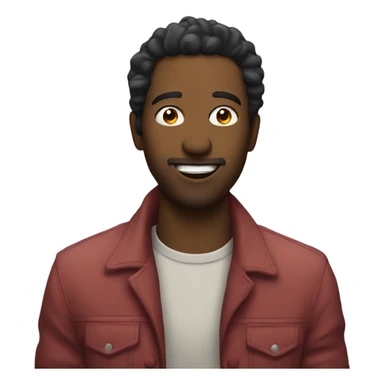 indoor night music vocalist sticker