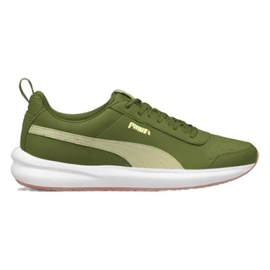softfoam+ olive green puma shoes sticker